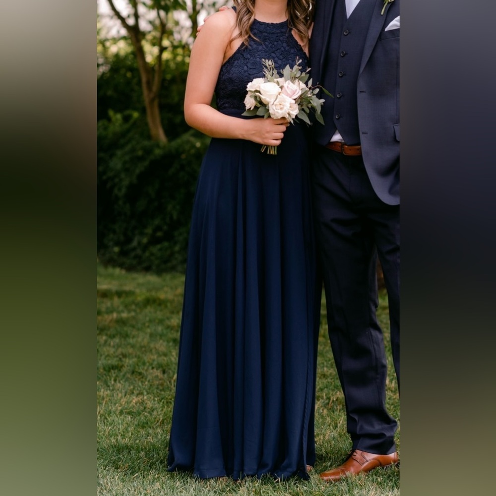 Lulu's Blue Formal Dress